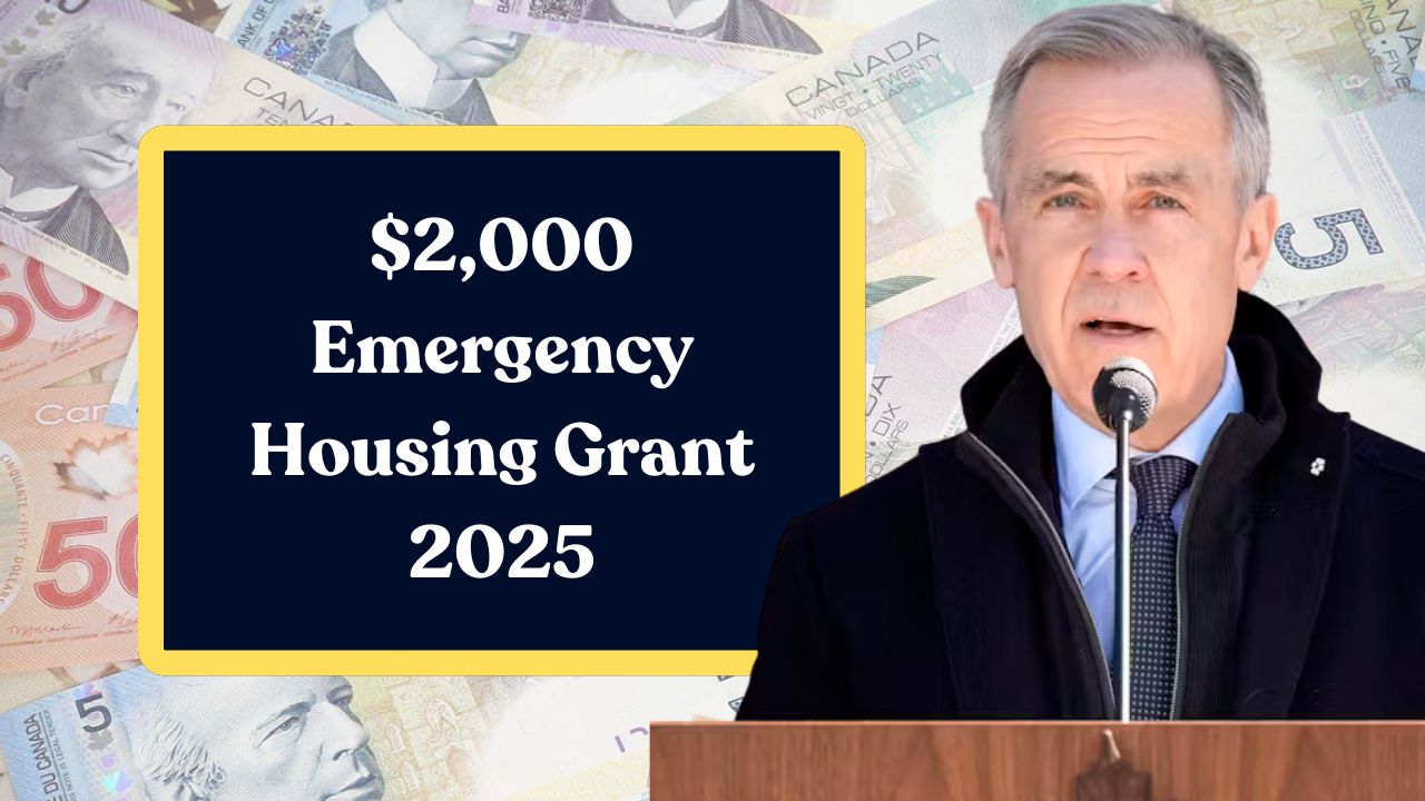 $2,000 Emergency Housing Grant 2025 – Canada Launches Lifeline for Rent-Stressed Families