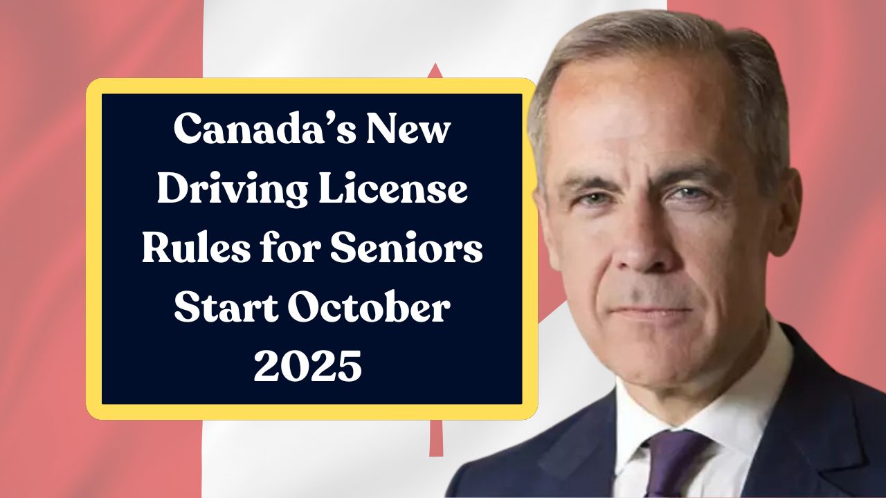 Canada’s New Driving License Rules for Seniors Start October 2025 – Updates for Drivers Over 70