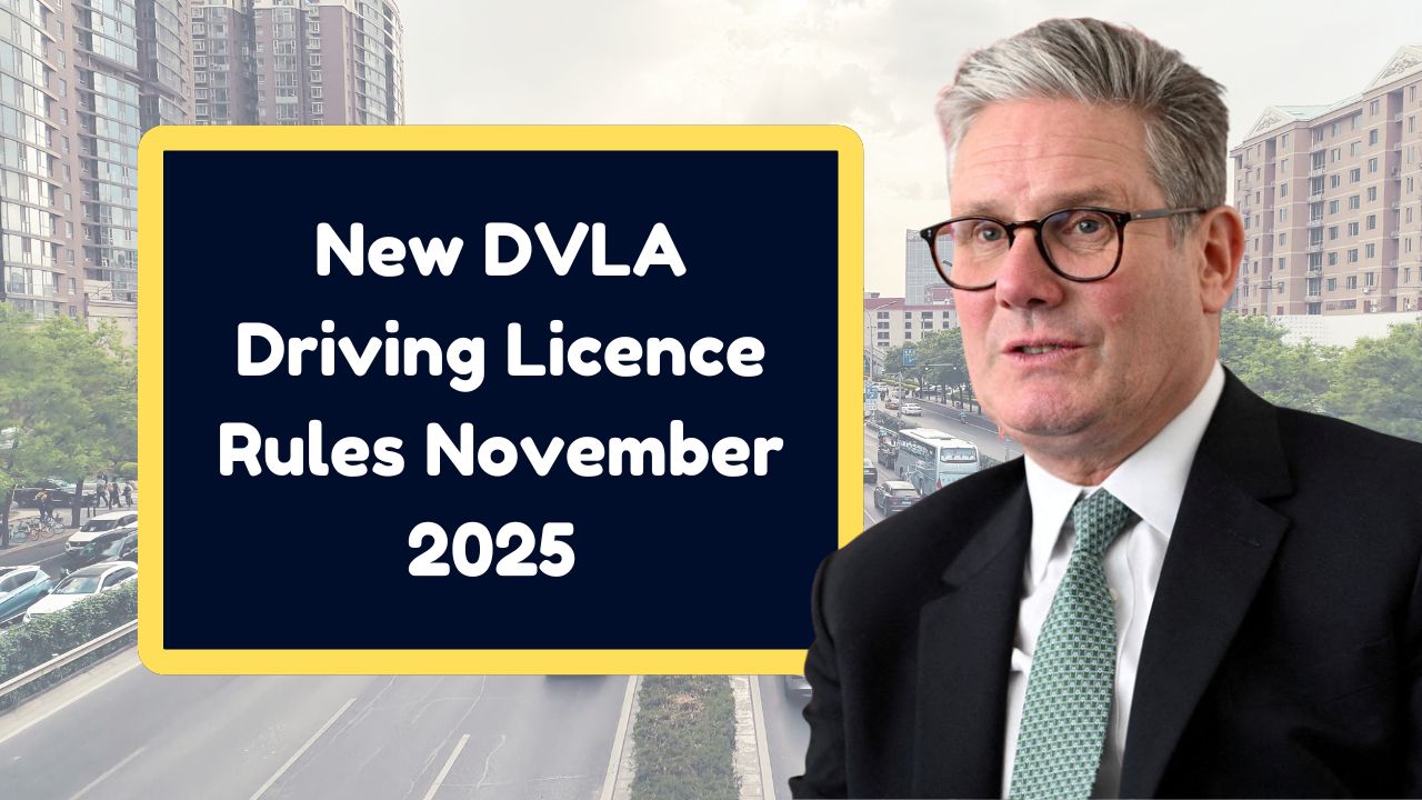 New DVLA Driving Licence Rules November 2025 - What Over-62s in the UK & Scotland Need to Know?